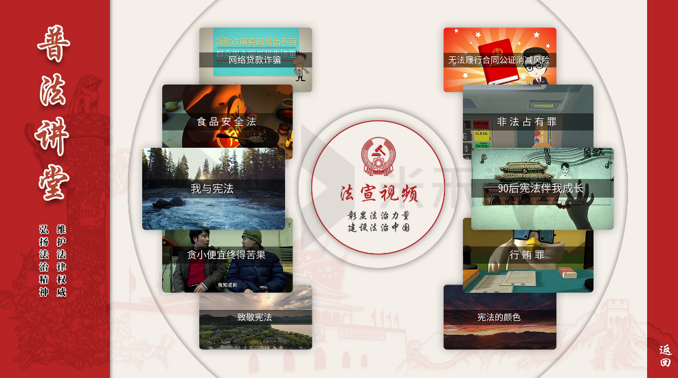 米禾數(shù)字科技LED顯示屏助力法制宣傳工作落地