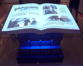 展廳多媒體互動(dòng)電子翻書解決方案