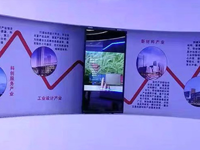 互動滑軌屏展示設計