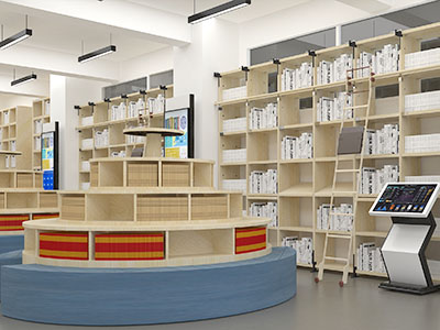 展廳多媒體創(chuàng)新圖書館布展設(shè)計(jì)