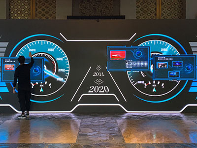 墻面互動(dòng)系統(tǒng)創(chuàng)新多媒體展廳展覽設(shè)計(jì)