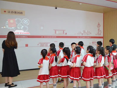 墻面互動投影創(chuàng)新展館展廳交互式體驗