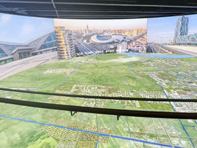 數(shù)字孿生沙盤打造城市規(guī)劃館展覽新視界