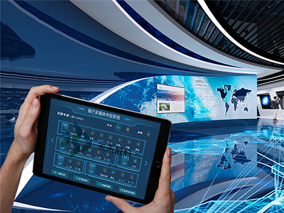 展廳多個(gè)顯示設(shè)備如何控制