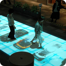 地面互動(dòng)投影