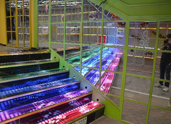 多媒體音樂樓梯