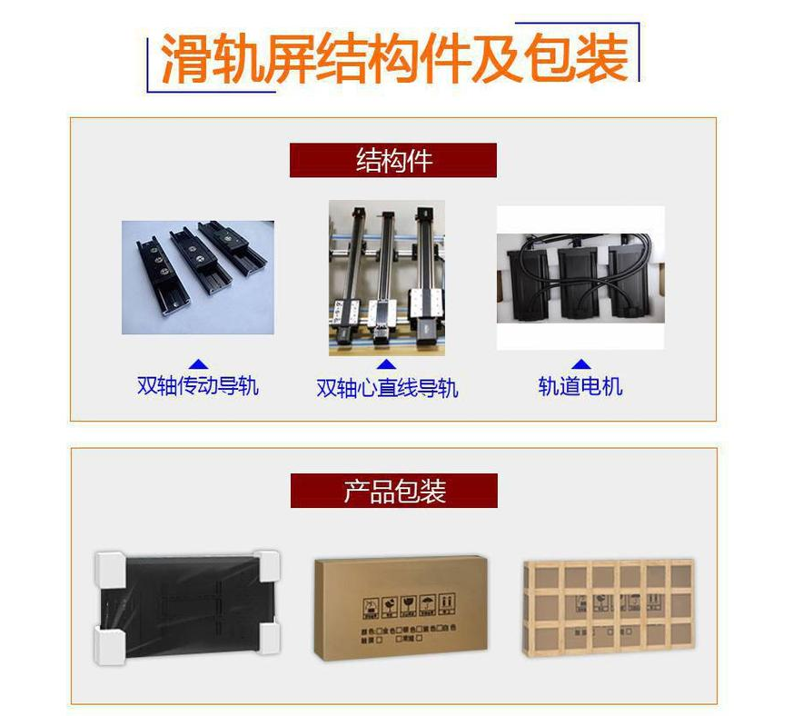 黨建智能展廳滑軌屏