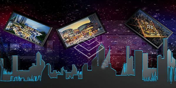 互動(dòng)旋轉(zhuǎn)滑軌屏