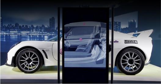 電動(dòng)滑軌屏