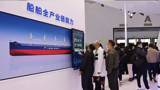 企業(yè)展廳互動滑軌屏