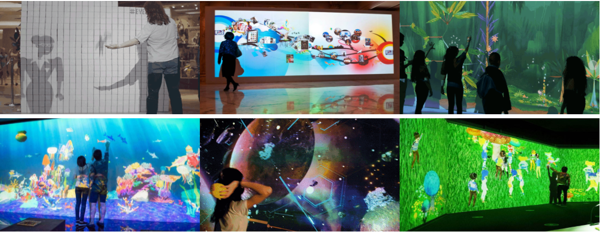 墻面互動(dòng)投影