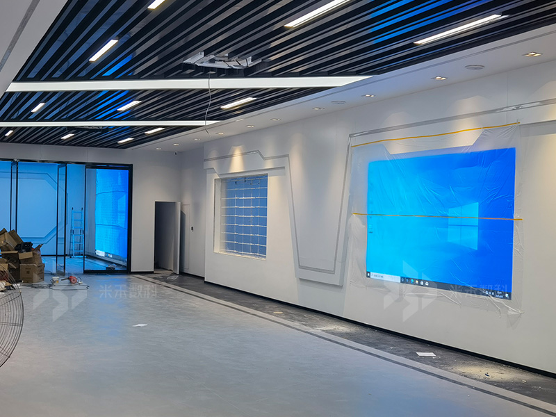 大屏幕互動展示