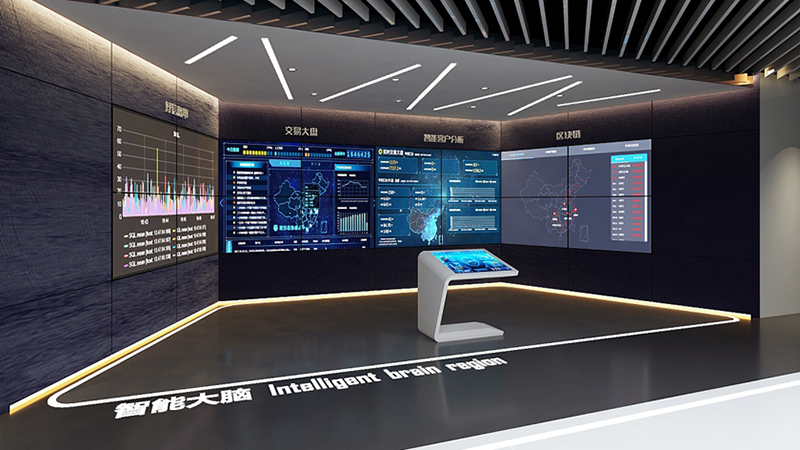 多屏聯(lián)動在展廳中的應(yīng)用