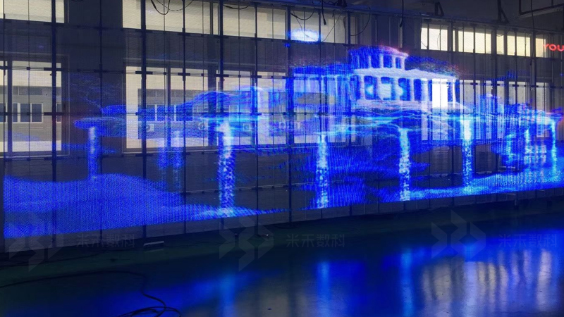 LED透明屏展示