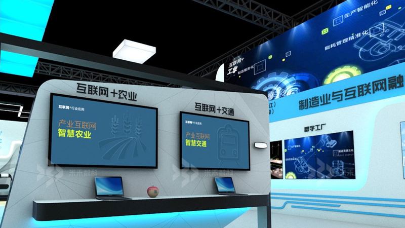 多屏聯(lián)動展示形式新穎