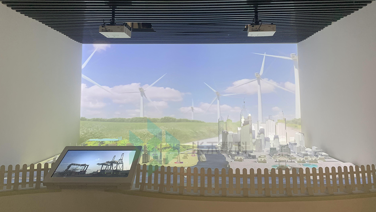 多媒體投影數(shù)字沙盤