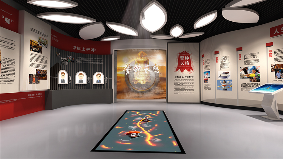 廉政展廳警鐘長(zhǎng)鳴