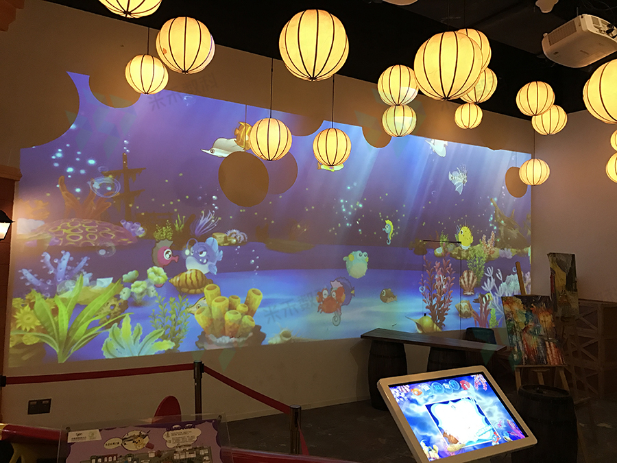 互動(dòng)涂鴉飛屏聯(lián)動(dòng)系統(tǒng)