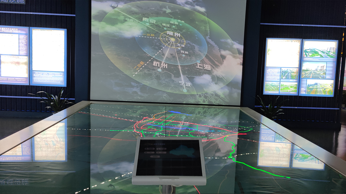 交通規(guī)劃沙盤(pán)聯(lián)動(dòng)演示系統(tǒng)