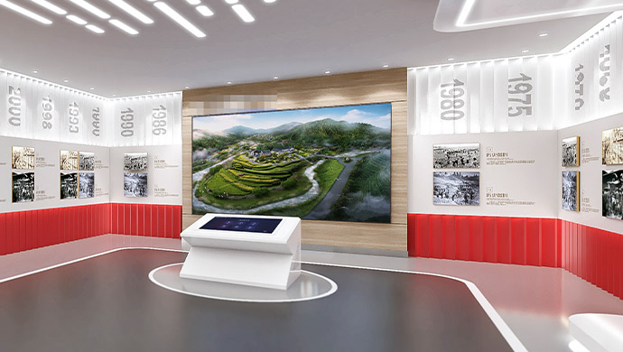 鄉(xiāng)村振興館雙屏聯(lián)動(dòng)系統(tǒng)