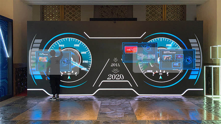 多媒體展廳墻面互動(dòng)系統(tǒng)應(yīng)用
