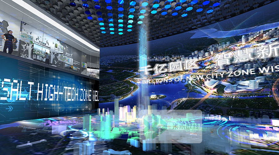 多媒體數(shù)字沙盤在展廳展館中的應(yīng)用