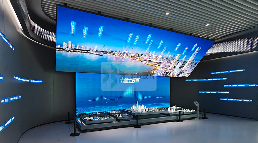 三屏聯(lián)動旋鈕互動展示系統(tǒng)