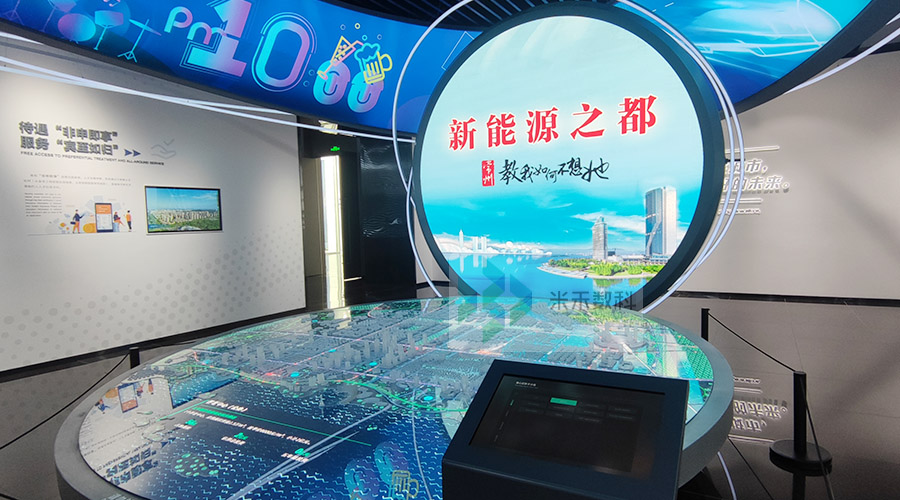 多媒體互動沙盤在展覽館中的應(yīng)用