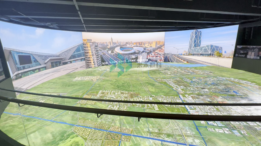 常州規(guī)劃館數(shù)字孿生互動沙盤