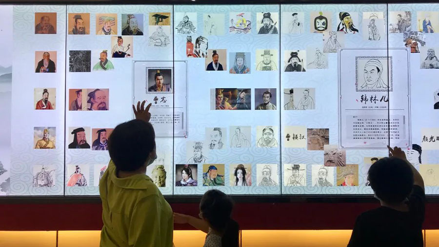 博物館數(shù)字照片墻互動(dòng)展示