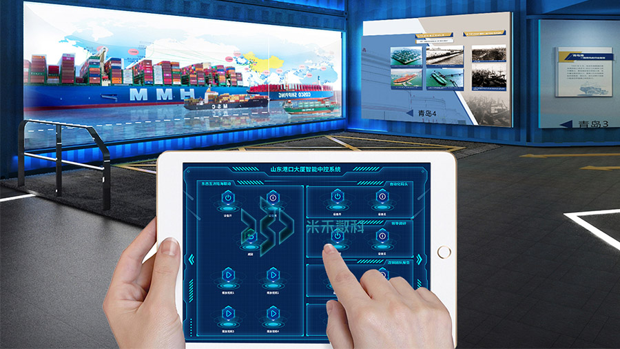 展廳中控系統(tǒng)軟件界面