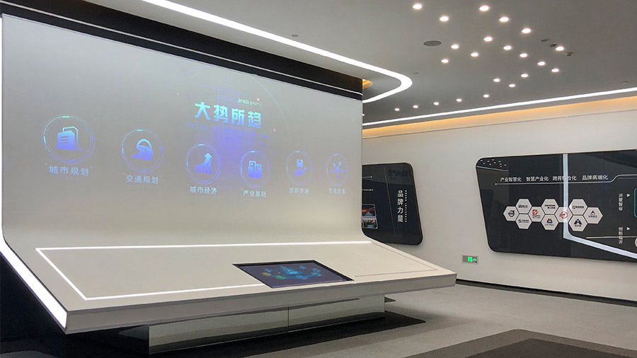 電子甩屏互動(dòng)系統(tǒng)在展廳中應(yīng)用