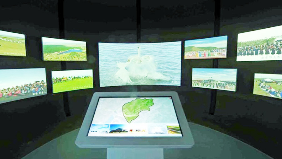 展廳多屏聯(lián)動軟件應(yīng)用