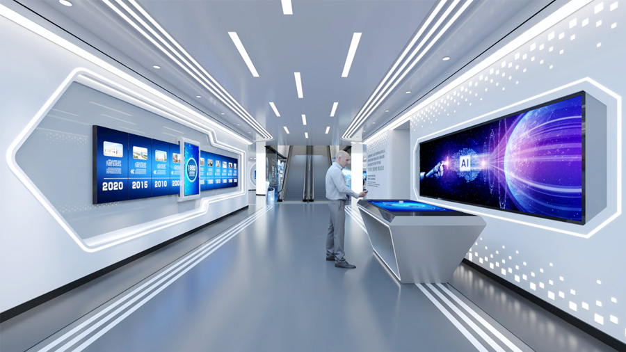展廳互動(dòng)多媒體系統(tǒng)軟件應(yīng)用