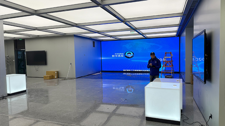 鴻蒙生態(tài)（武漢）創(chuàng)新中心多媒體展廳